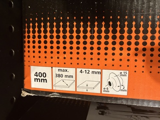 Skandia tegelsnijmachine 40 cm